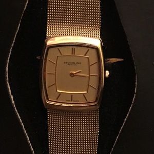 Stuhrling Gold Tone Watch